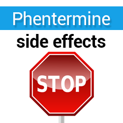 attention, Phentermine side effects